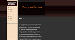 Desktop Screenshot of kempsenpartners.nl