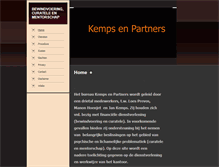 Tablet Screenshot of kempsenpartners.nl